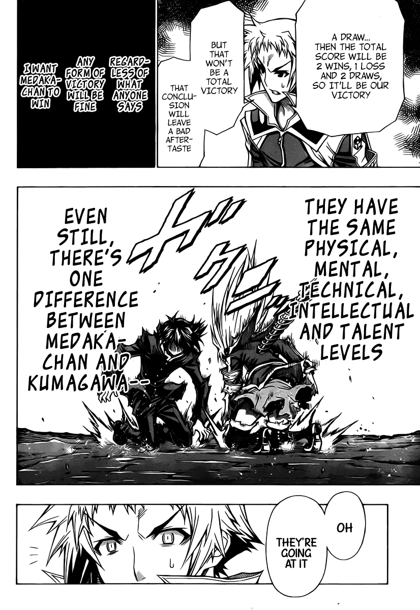 Medaka Box Chapter 91 page 9 - Chapter 91 : The 91st Suggestion - Even If There Are Mistakes