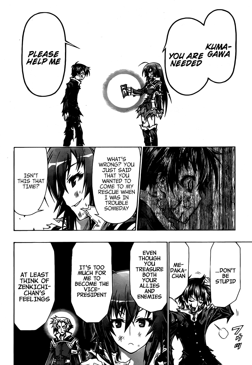 Medaka Box Chapter 92 page 12 - Chapter 92 : The 92nd Suggestion - I Was Told We'd Be Equals Someday