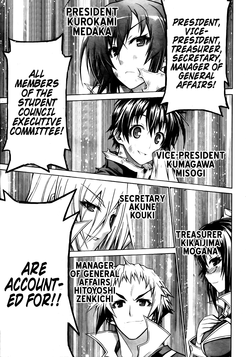 Medaka Box Chapter 92 page 15 - Chapter 92 : The 92nd Suggestion - I Was Told We'd Be Equals Someday