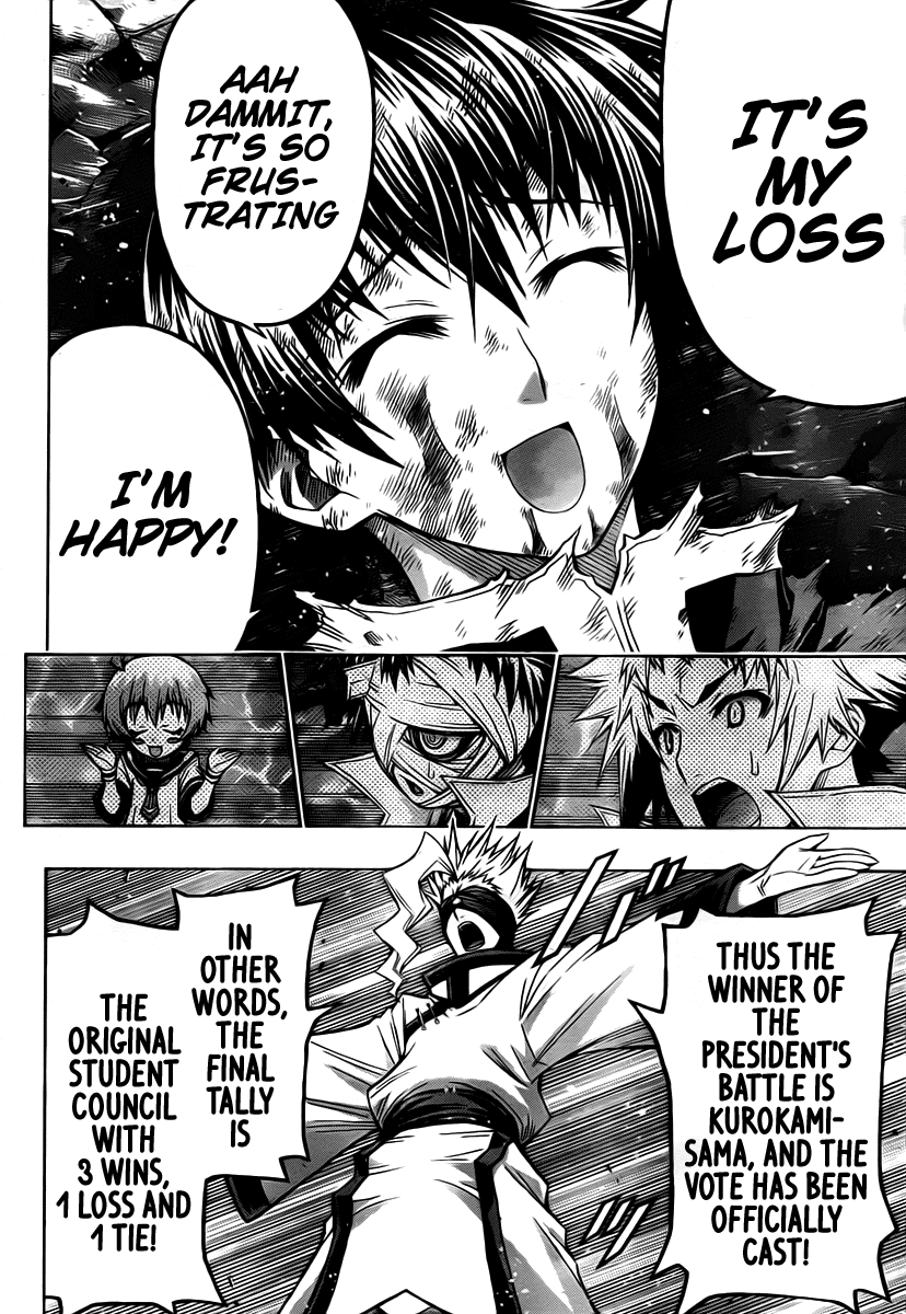 Medaka Box Chapter 92 page 4 - Chapter 92 : The 92nd Suggestion - I Was Told We'd Be Equals Someday