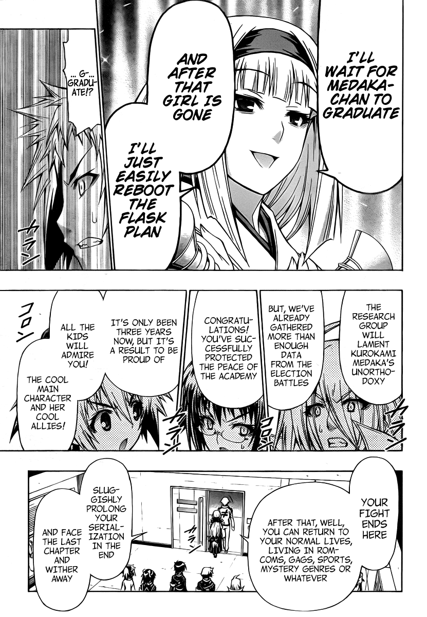 Medaka Box Chapter 93 page 19 - Chapter 93 : The 93rd Suggestion - We're Just Impartial Non-Humans