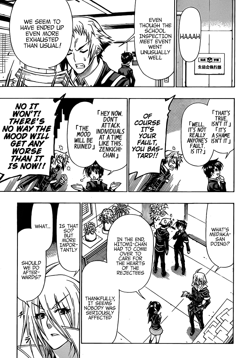 Medaka Box Chapter 94 page 13 - Chapter 94 : The 94th Suggestion - The Making of Kurokami Medaka's Successor
