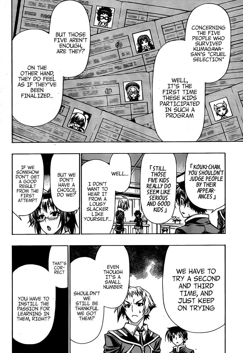 Medaka Box Chapter 94 page 14 - Chapter 94 : The 94th Suggestion - The Making of Kurokami Medaka's Successor