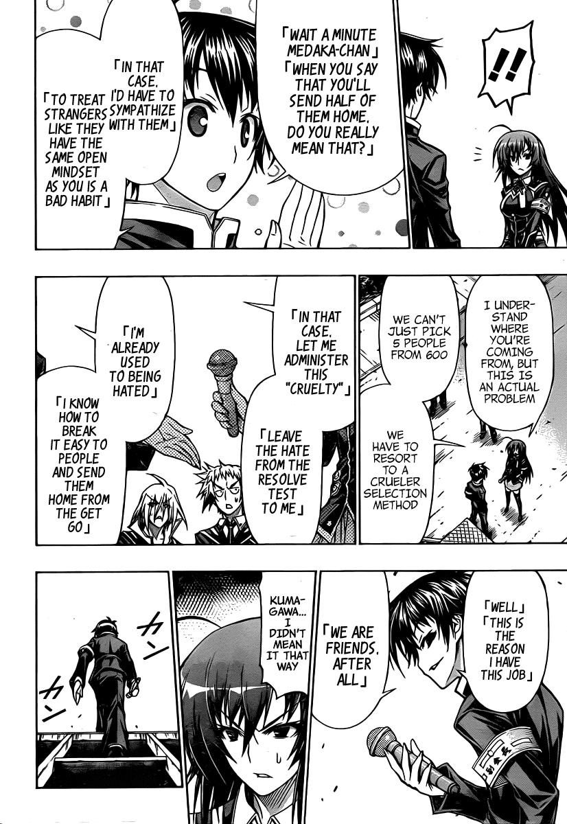 Medaka Box Chapter 94 page 7 - Chapter 94 : The 94th Suggestion - The Making of Kurokami Medaka's Successor