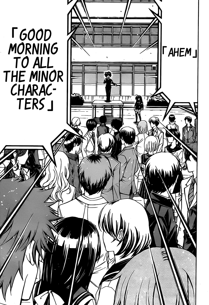 Medaka Box Chapter 94 page 8 - Chapter 94 : The 94th Suggestion - The Making of Kurokami Medaka's Successor