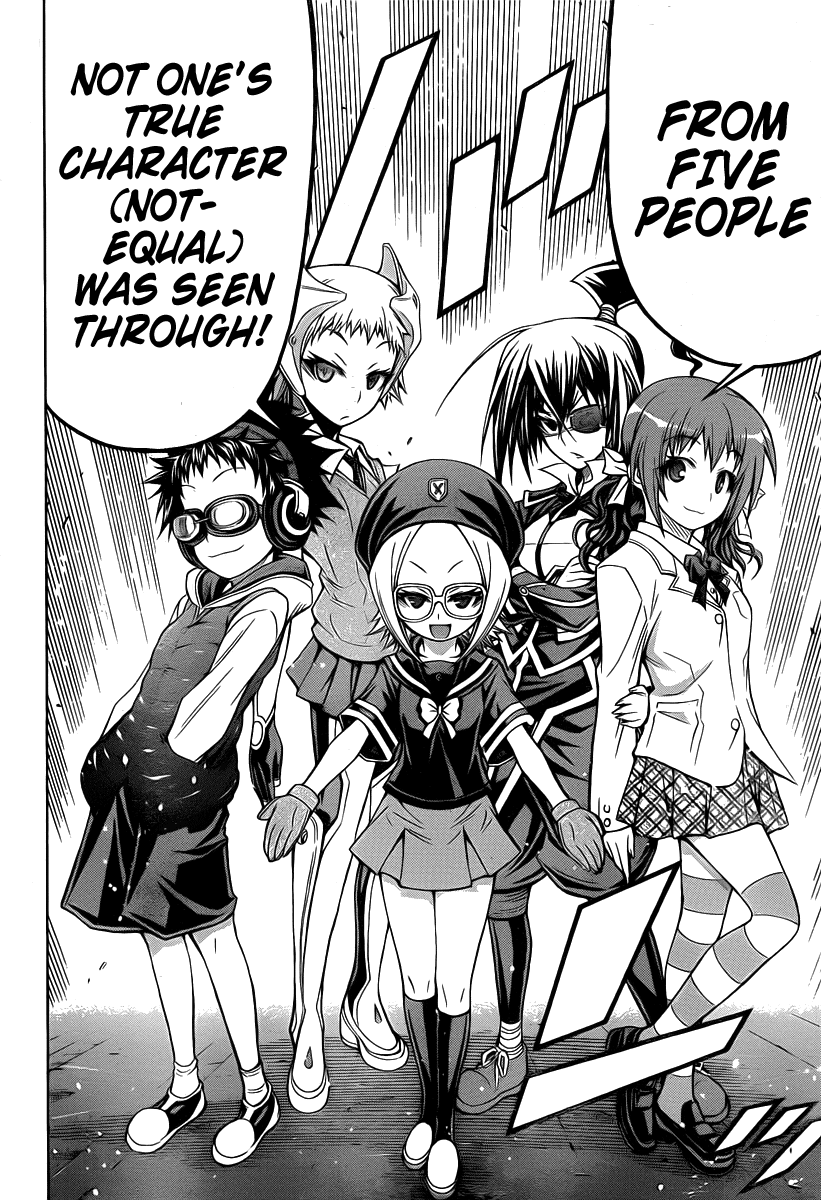 Medaka Box Chapter 95 page 19 - Chapter 95 : The 95th Suggestion - If You Were Alone...
