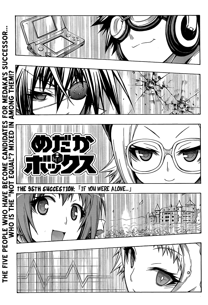 Medaka Box Chapter 95 page 2 - Chapter 95 : The 95th Suggestion - If You Were Alone...