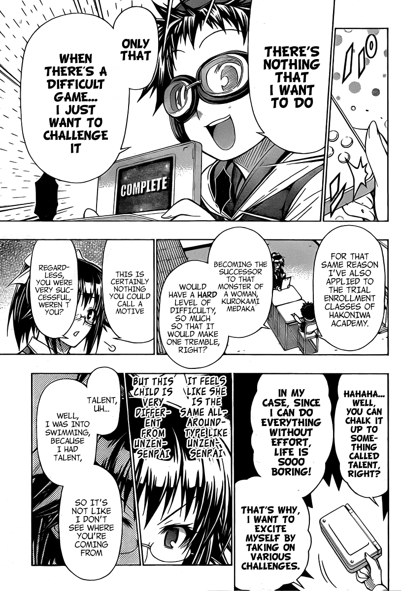 Medaka Box Chapter 95 page 4 - Chapter 95 : The 95th Suggestion - If You Were Alone...
