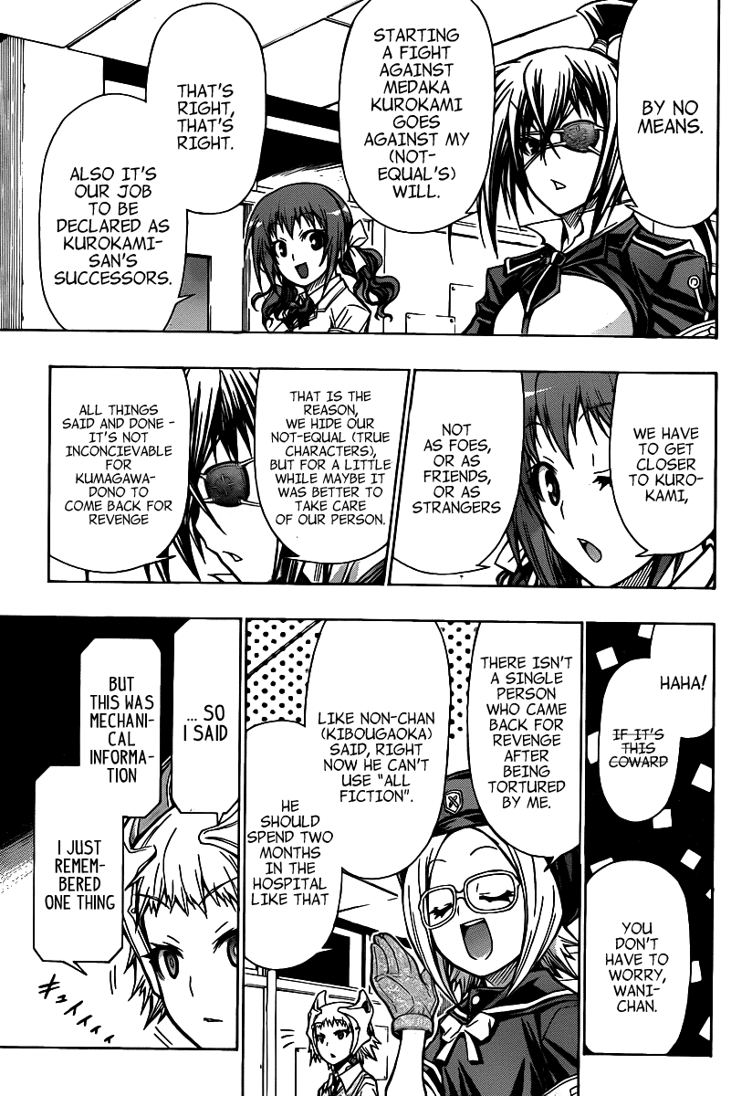 Medaka Box Chapter 96 page 14 - Chapter 96 : The 96th Suggestion - Because It's My Job!