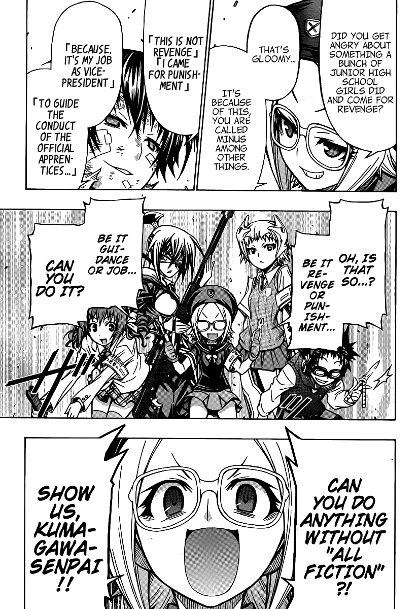Medaka Box Chapter 96 page 16 - Chapter 96 : The 96th Suggestion - Because It's My Job!