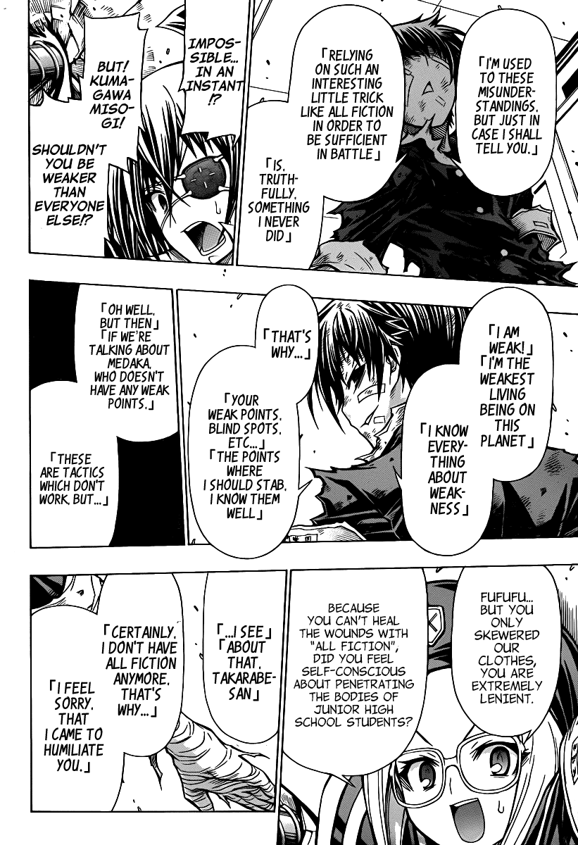 Medaka Box Chapter 96 page 18 - Chapter 96 : The 96th Suggestion - Because It's My Job!