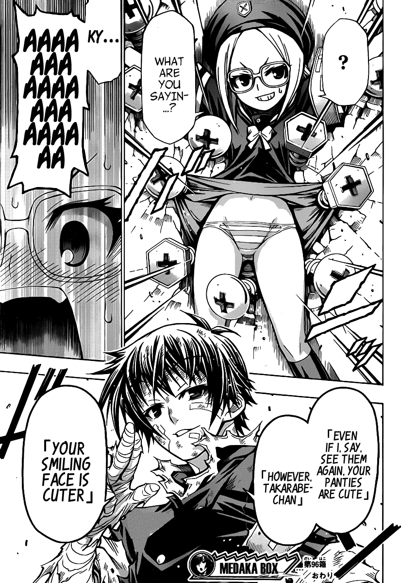 Medaka Box Chapter 96 page 19 - Chapter 96 : The 96th Suggestion - Because It's My Job!