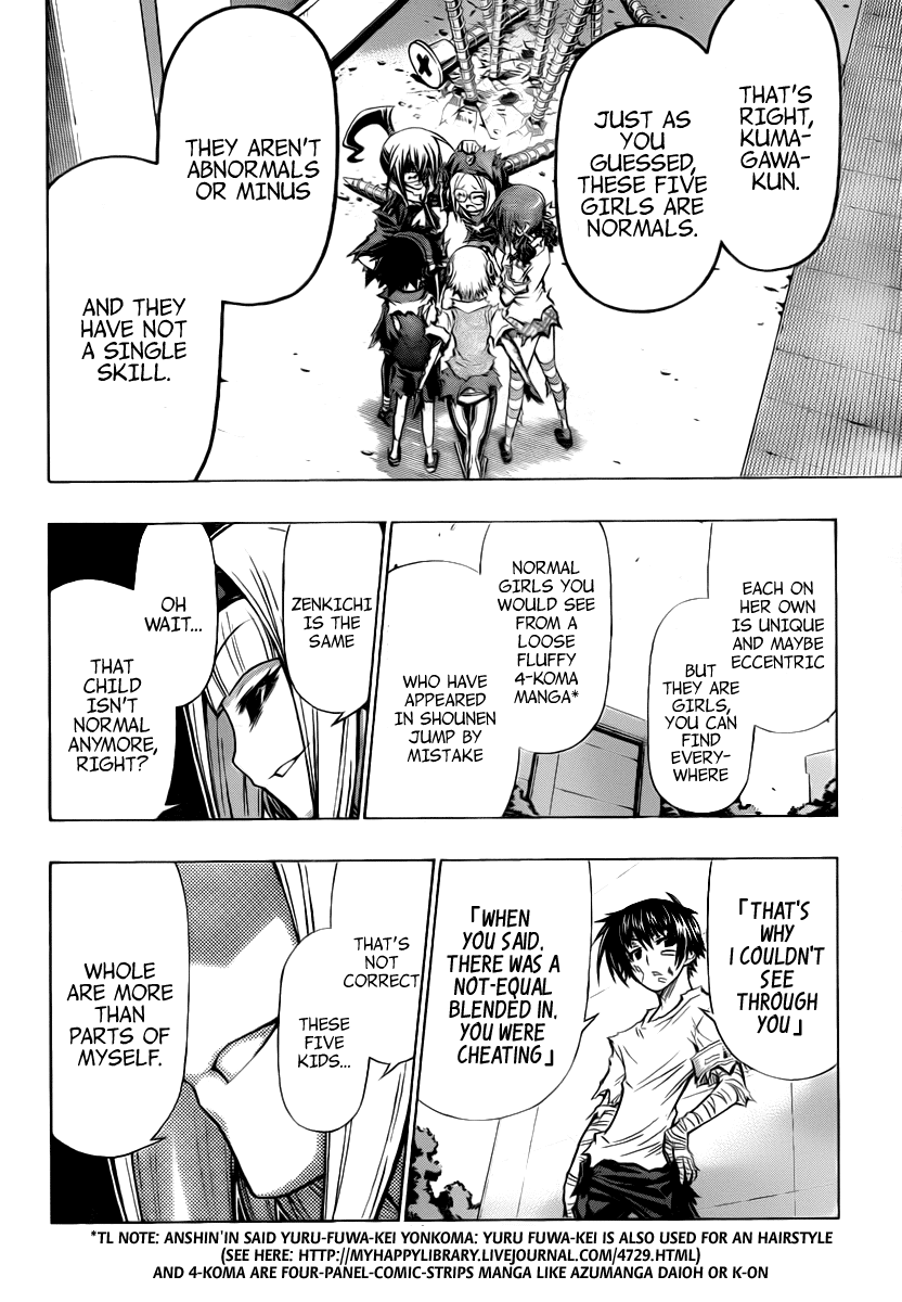 Medaka Box Chapter 97 page 14 - Chapter 97 : The 97th Suggestion - Please Don't Laugh