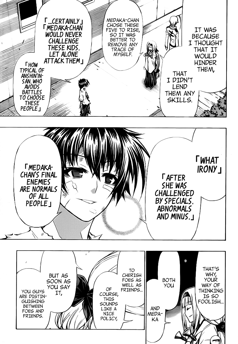Medaka Box Chapter 97 page 15 - Chapter 97 : The 97th Suggestion - Please Don't Laugh