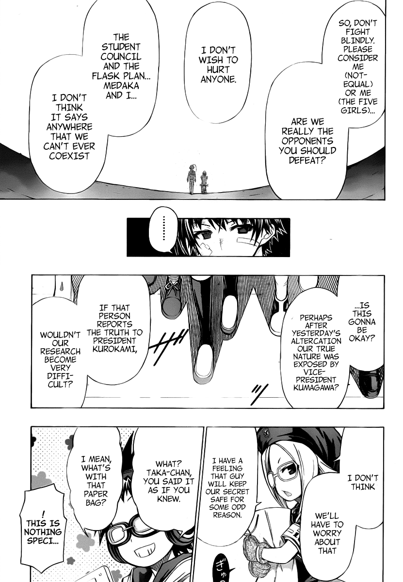 Medaka Box Chapter 97 page 17 - Chapter 97 : The 97th Suggestion - Please Don't Laugh