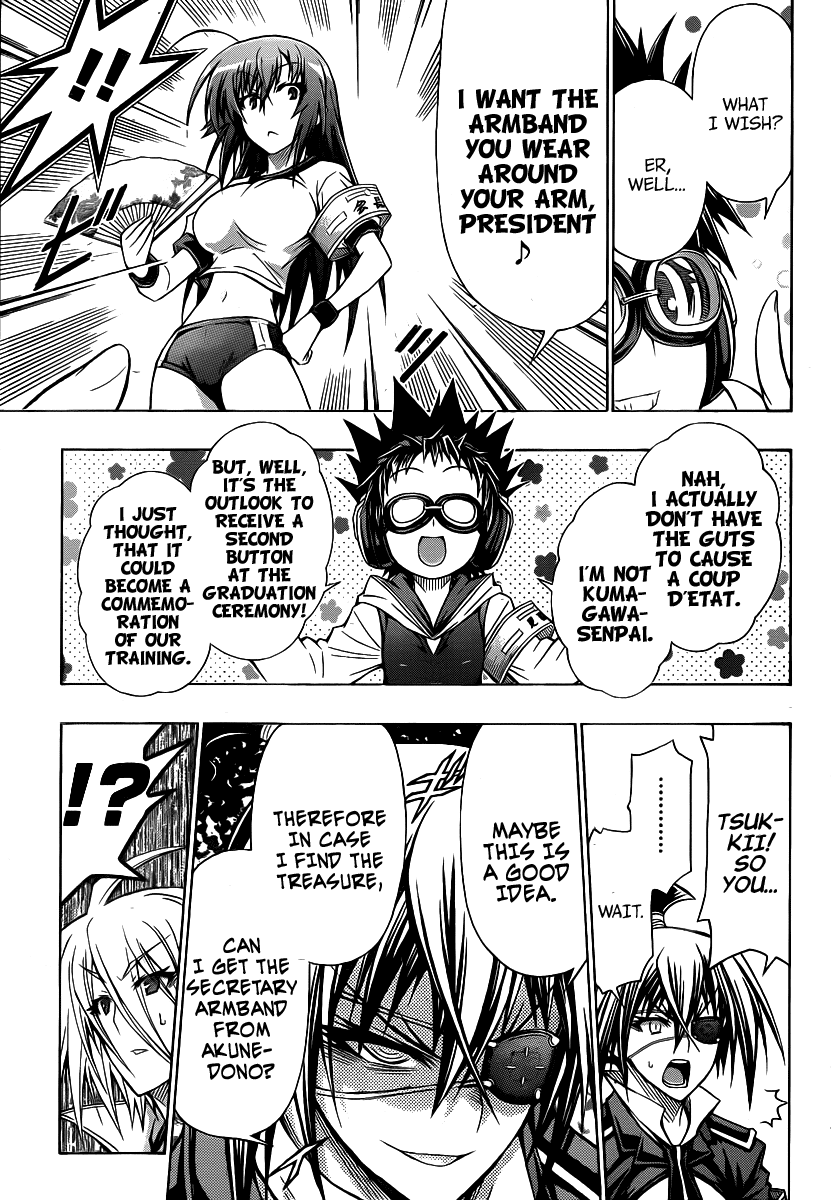 Medaka Box Chapter 98 page 11 - Chapter 98 : The 98th Suggestion - The Level of Difficulty is B