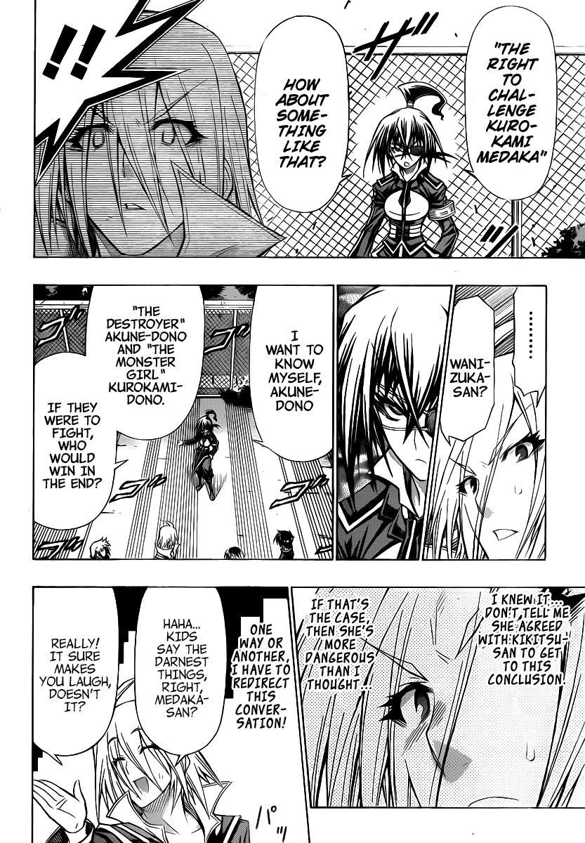 Medaka Box Chapter 98 page 16 - Chapter 98 : The 98th Suggestion - The Level of Difficulty is B