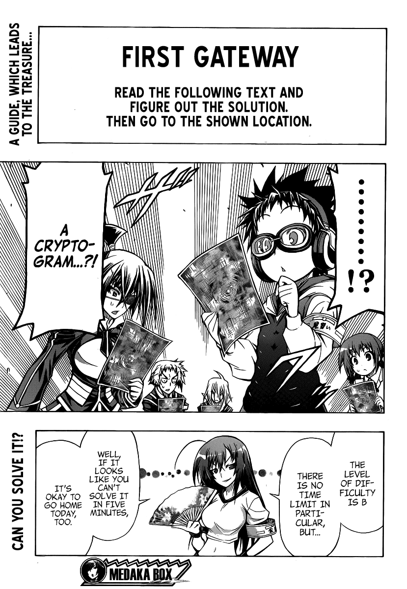 Medaka Box Chapter 98 page 23 - Chapter 98 : The 98th Suggestion - The Level of Difficulty is B