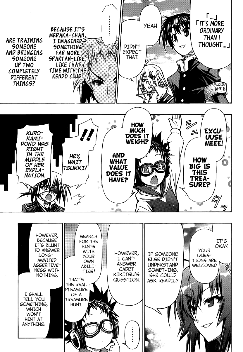 Medaka Box Chapter 98 page 9 - Chapter 98 : The 98th Suggestion - The Level of Difficulty is B
