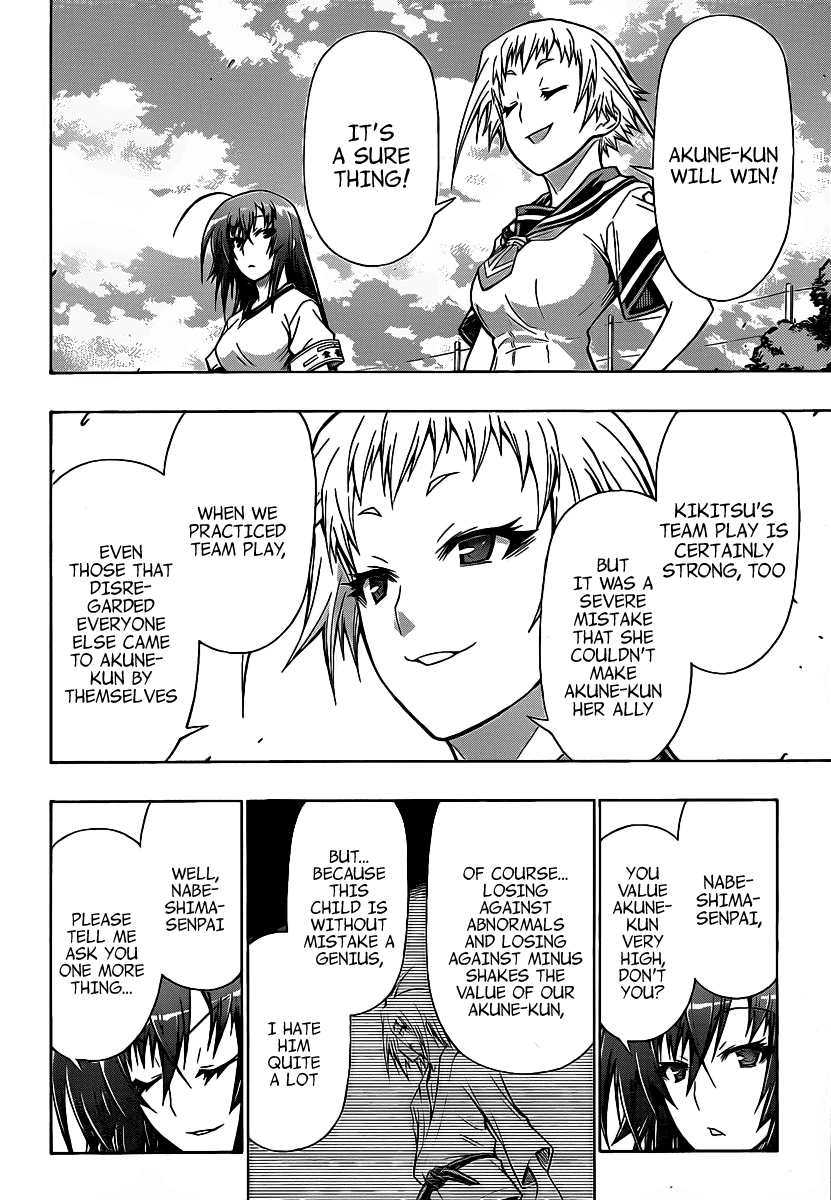Medaka Box Chapter 99 page 17 - Chapter 99 : The 99th Suggestion - Please Tell Me Just One More Thing