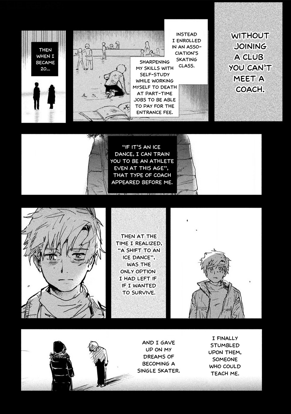 Medalist manga, chapter 1, page 12 of 70