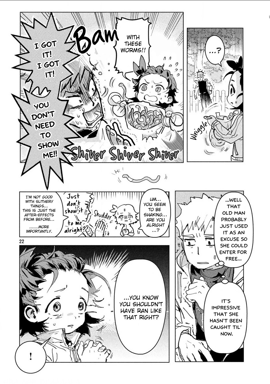 Medalist manga, chapter 1, page 22 of 70