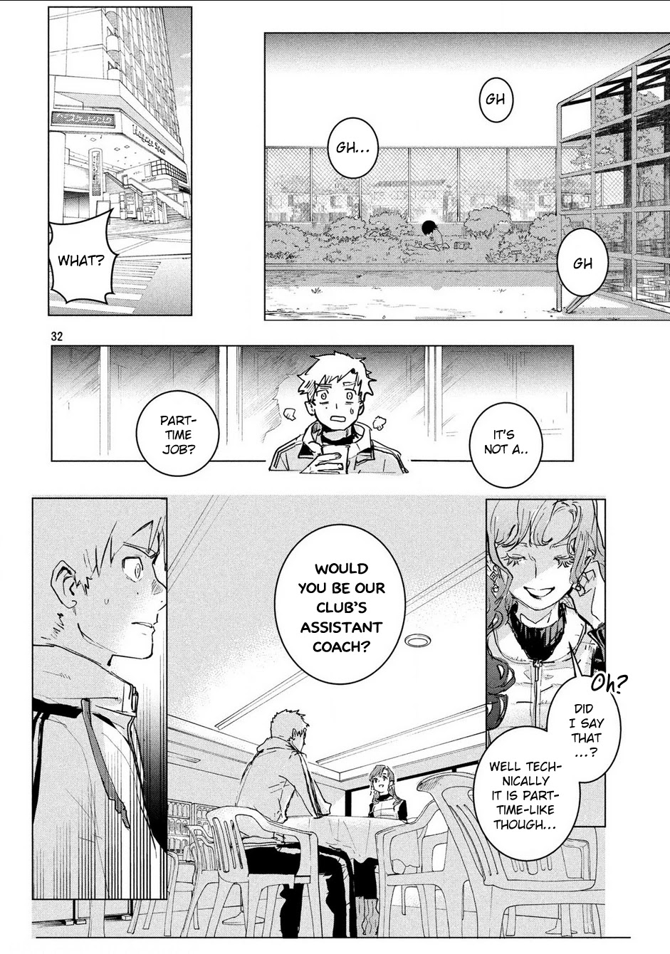 Medalist manga, chapter 1, page 32 of 70
