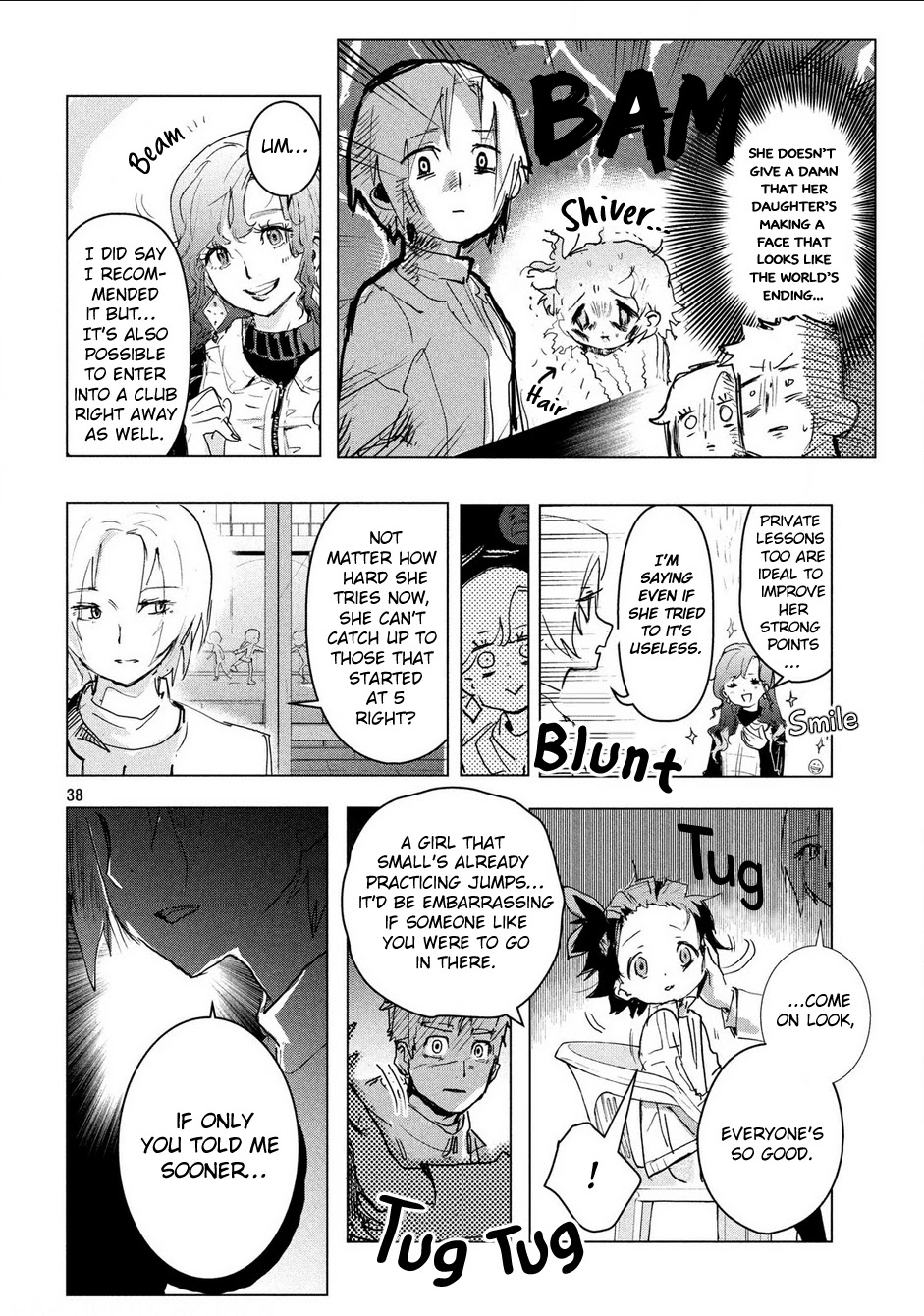 Medalist manga, chapter 1, page 38 of 70