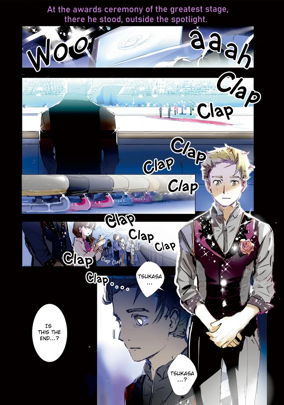 Medalist manga, chapter 1, page 4 of 70