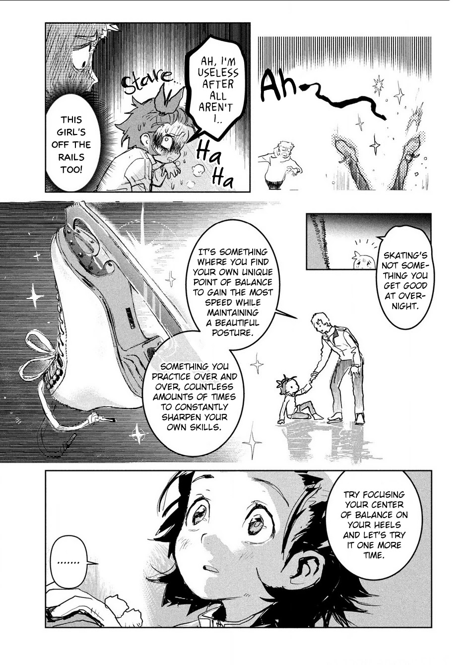 Medalist manga, chapter 1, page 49 of 70