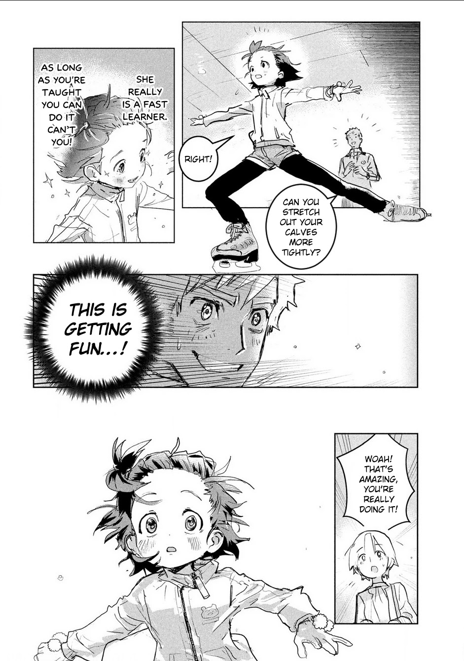 Medalist manga, chapter 1, page 50 of 70