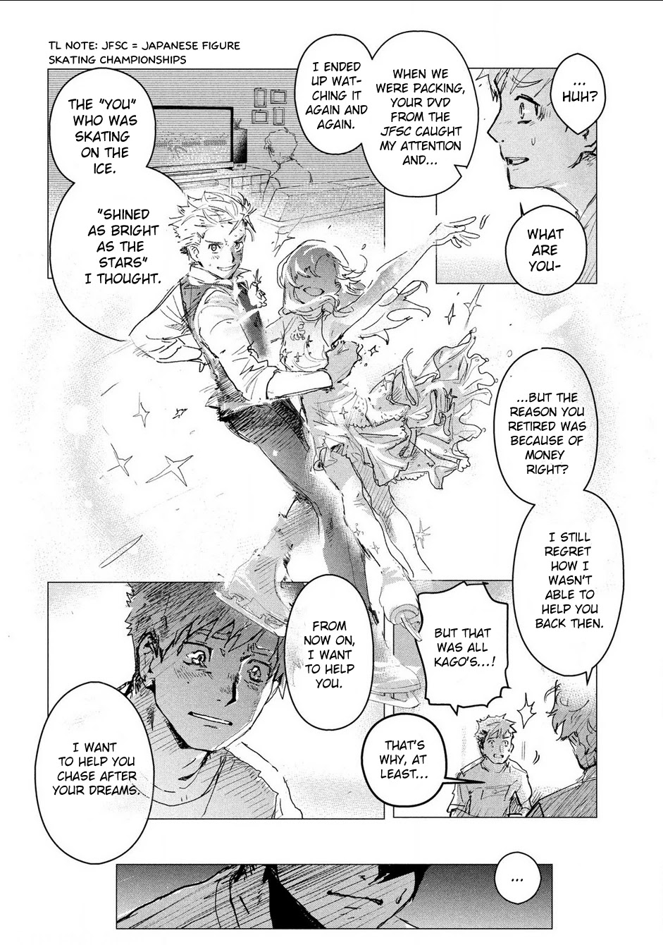 Medalist manga, chapter 1, page 6 of 70