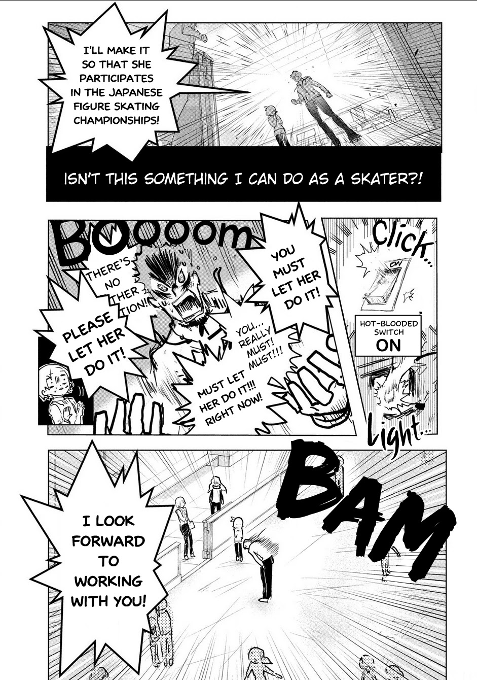 Medalist manga, chapter 1, page 63 of 70