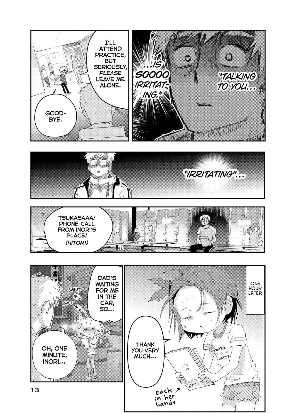 Medalist manga, chapter 12, page 13 of 61