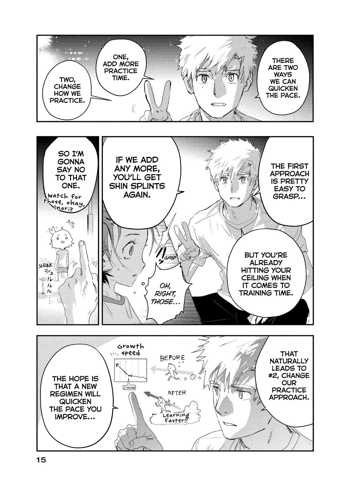 Medalist manga, chapter 12, page 15 of 61