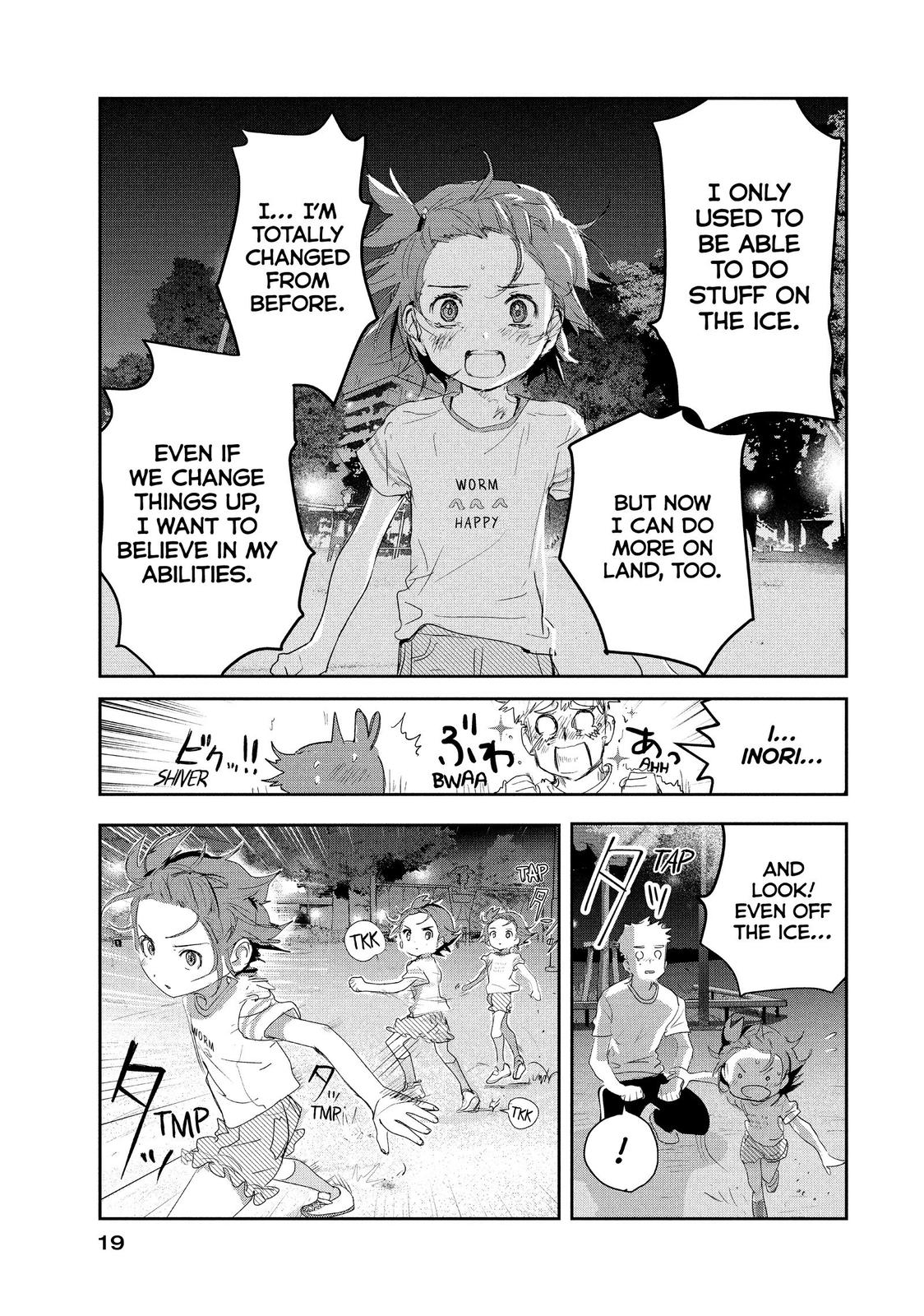 Medalist manga, chapter 12, page 19 of 61