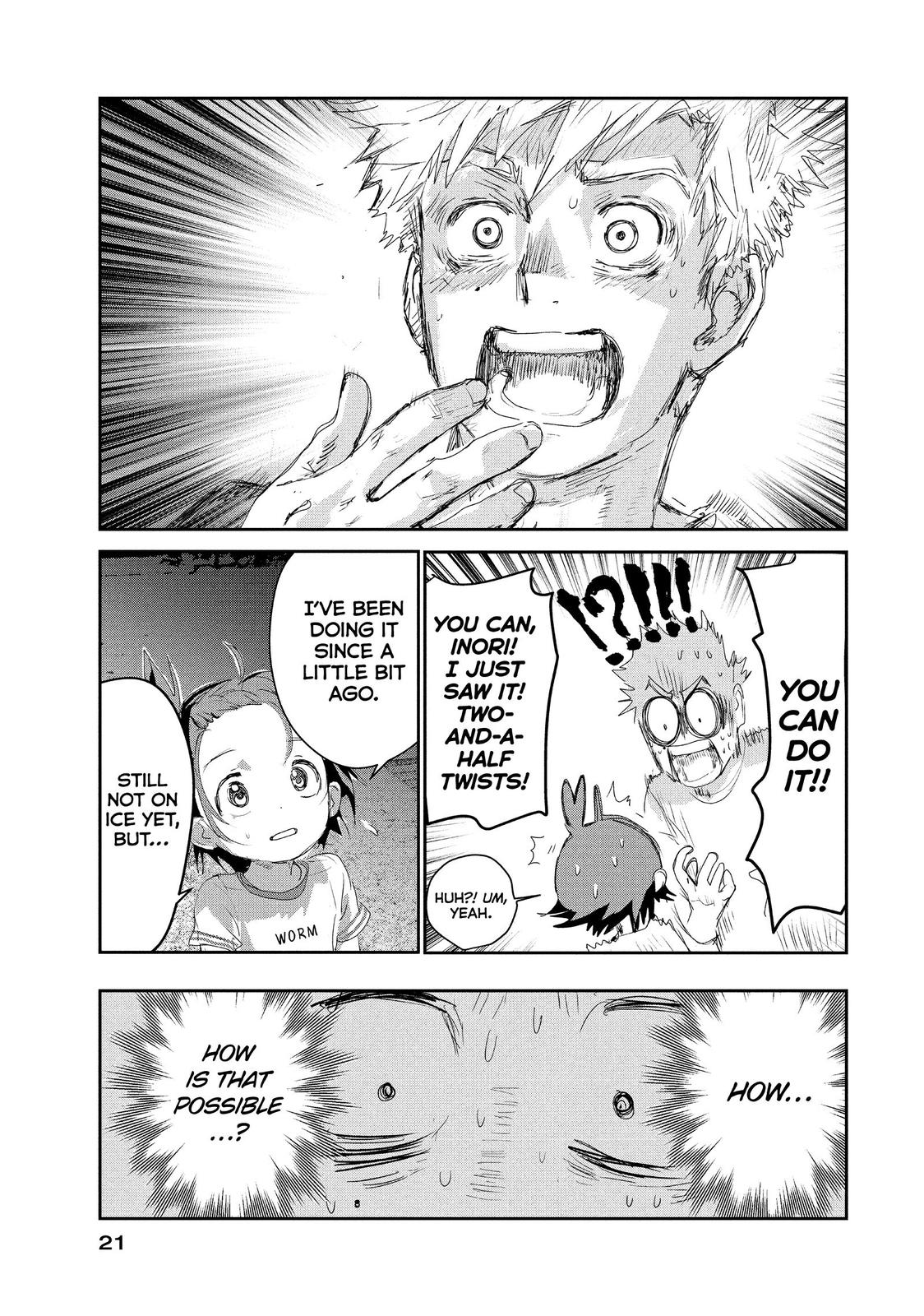 Medalist manga, chapter 12, page 21 of 61