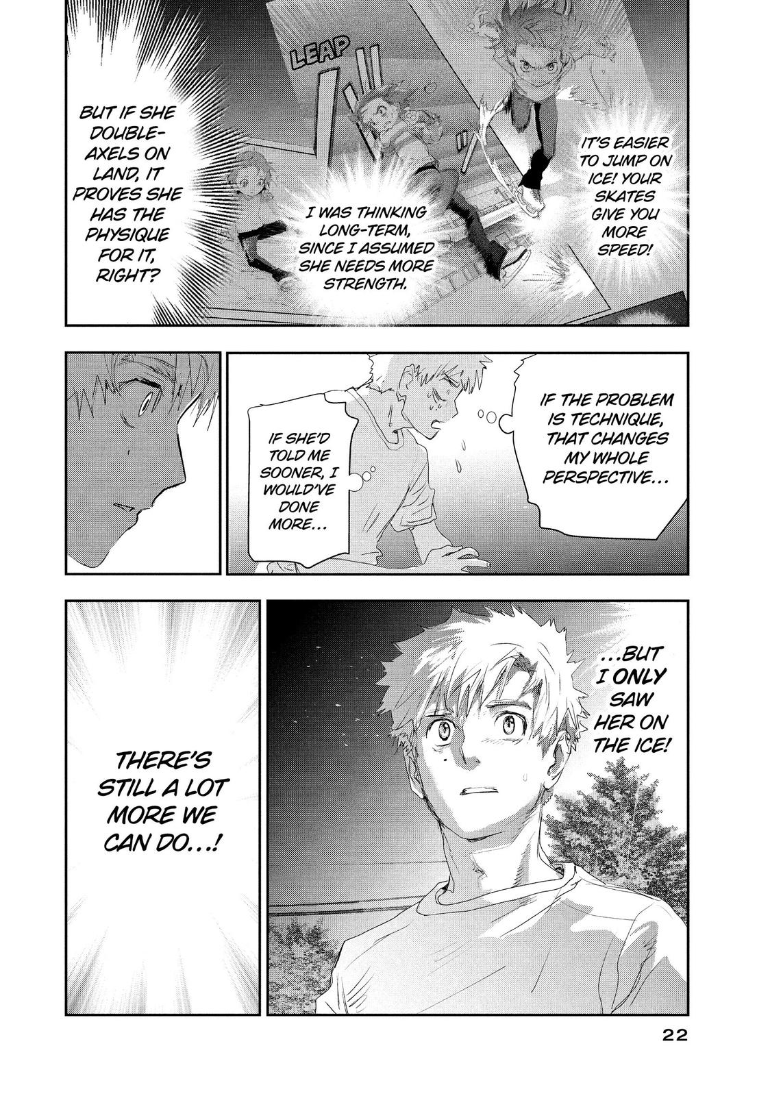 Medalist manga, chapter 12, page 22 of 61