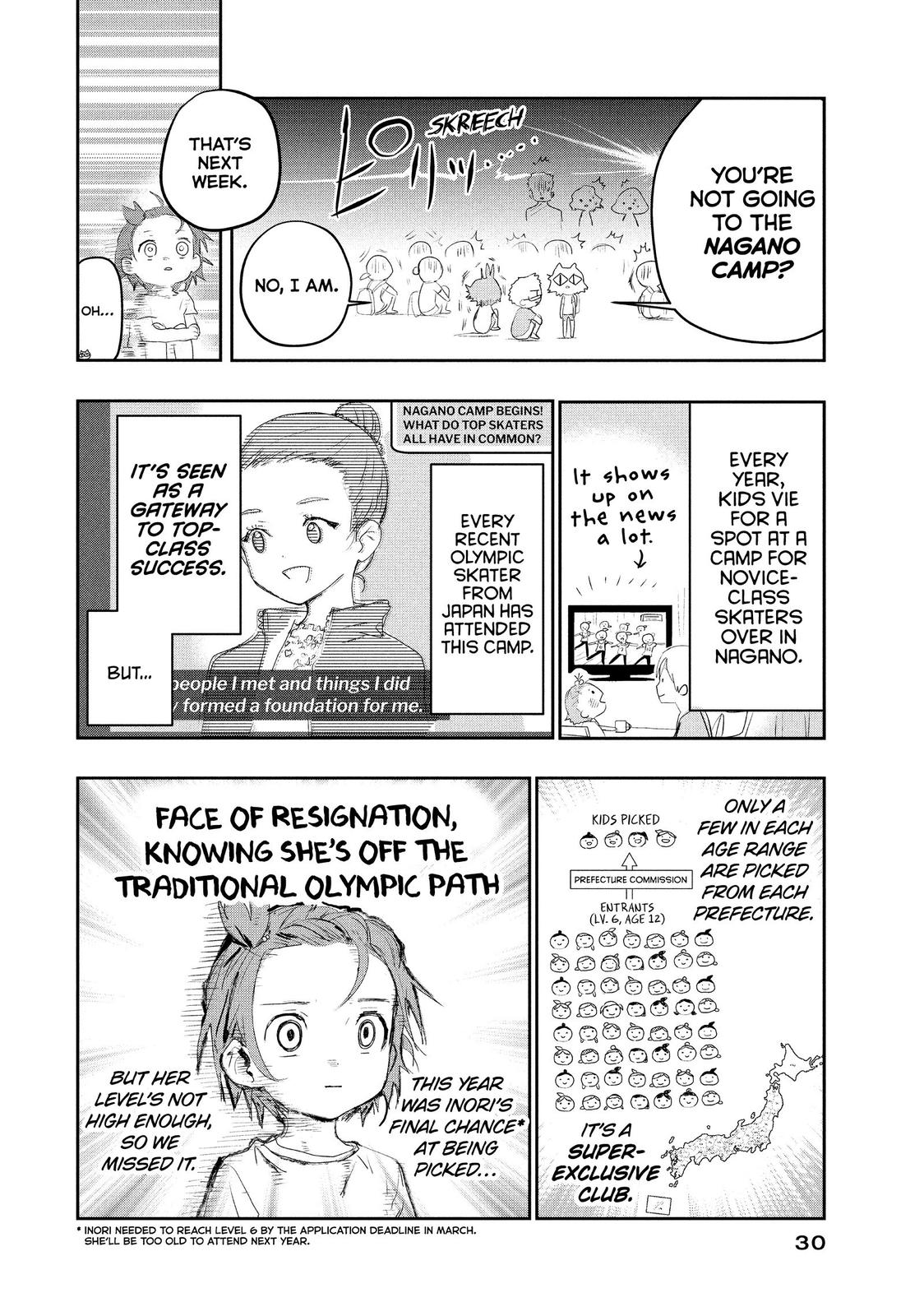 Medalist manga, chapter 12, page 30 of 61