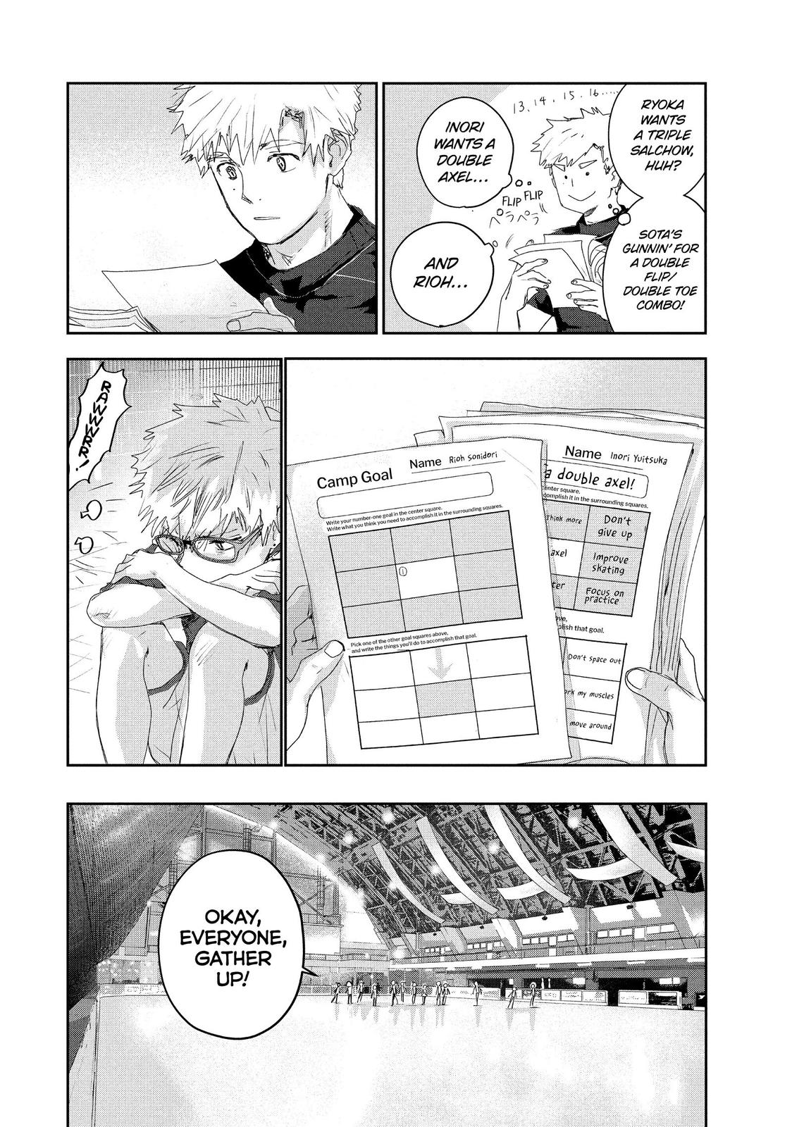Medalist manga, chapter 12, page 32 of 61