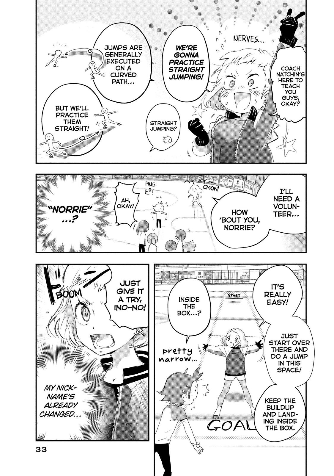 Medalist manga, chapter 12, page 33 of 61