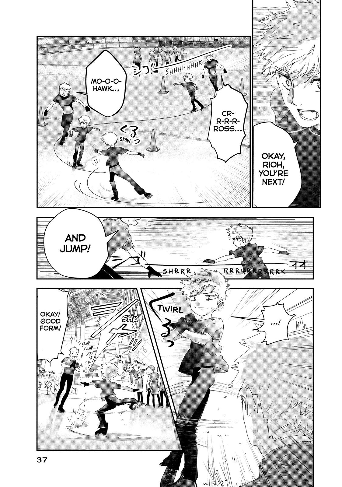Medalist manga, chapter 12, page 37 of 61