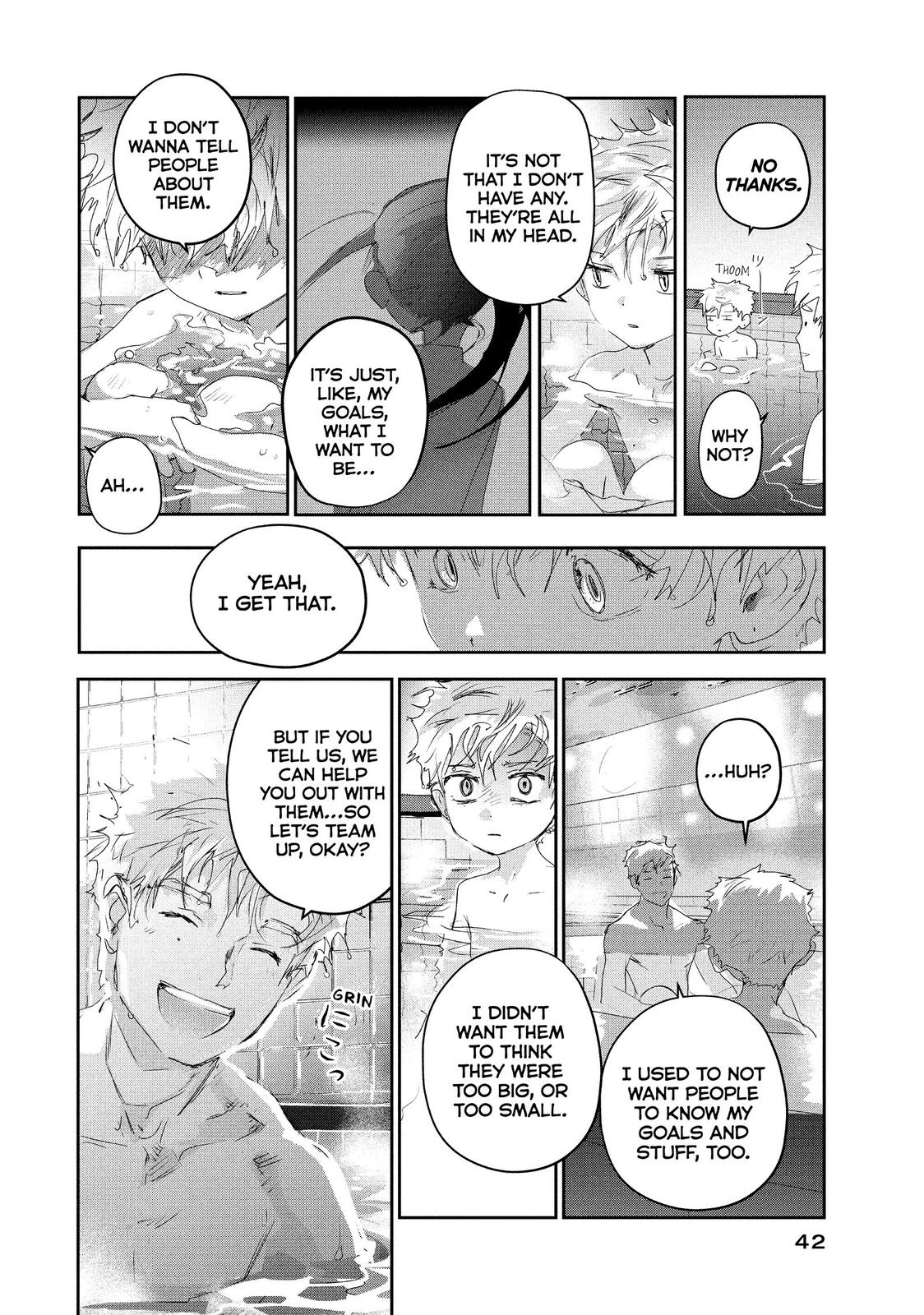 Medalist manga, chapter 12, page 42 of 61