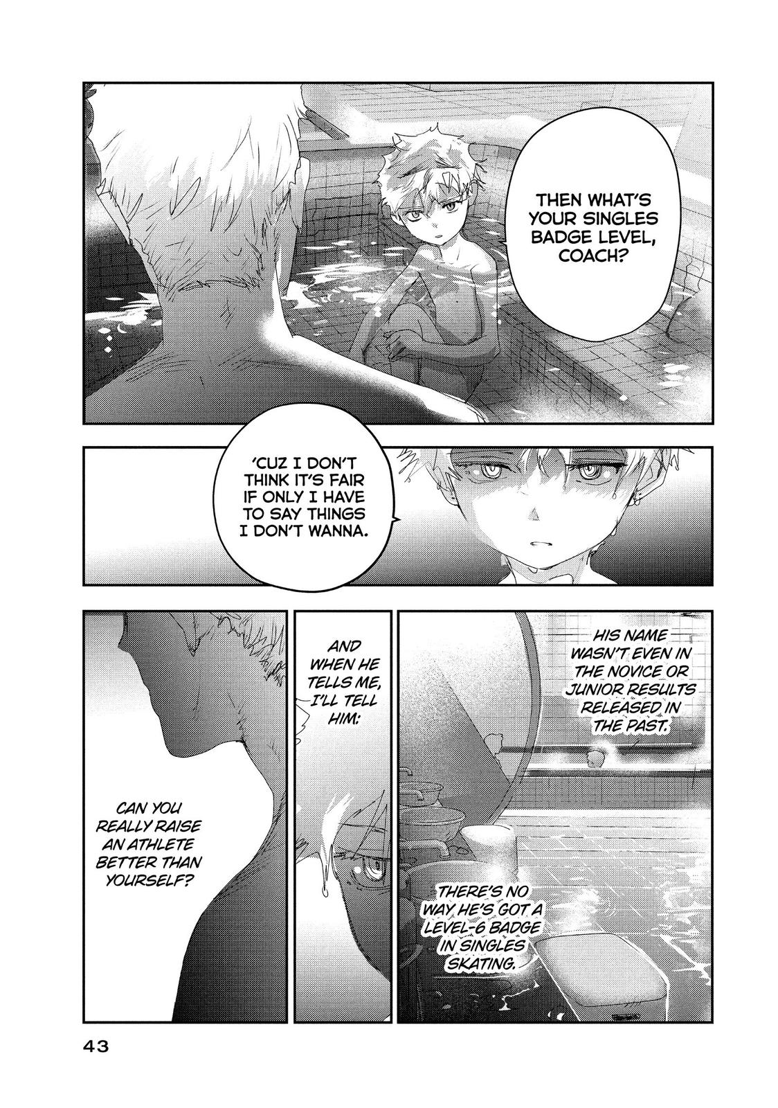 Medalist manga, chapter 12, page 43 of 61