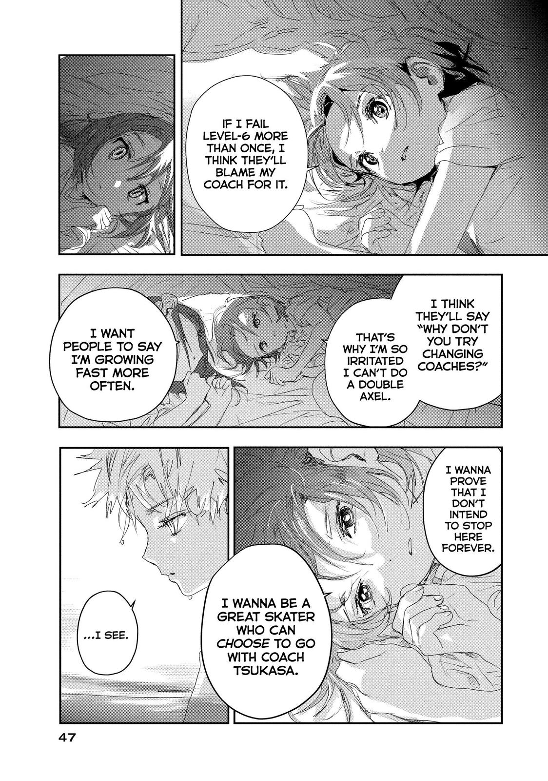 Medalist manga, chapter 12, page 47 of 61