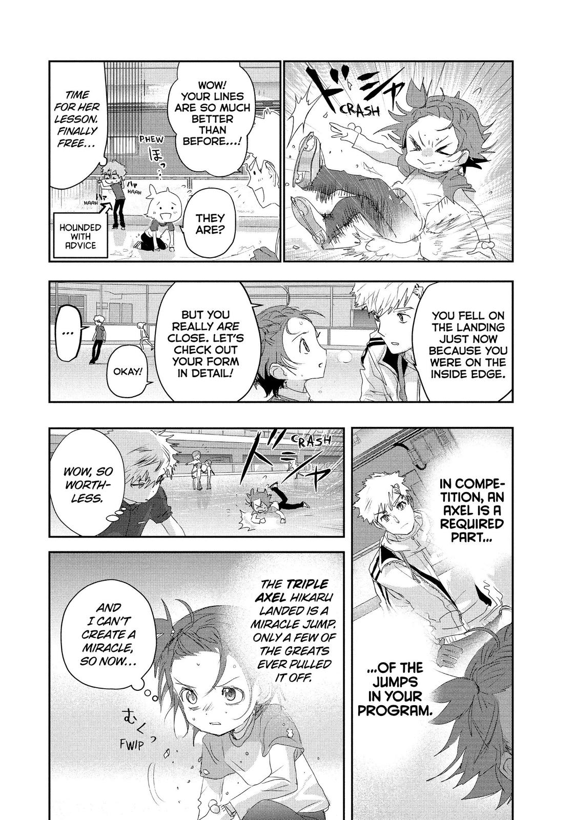 Medalist manga, chapter 12, page 56 of 61