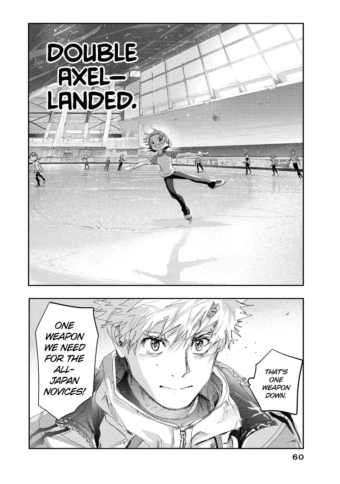 Medalist manga, chapter 12, page 59 of 61