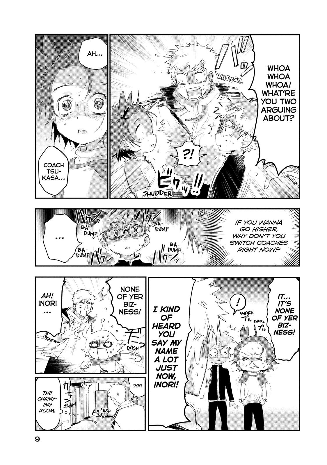 Medalist manga, chapter 12, page 9 of 61