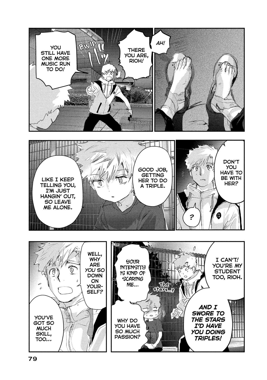 Medalist manga, chapter 13, page 16 of 31