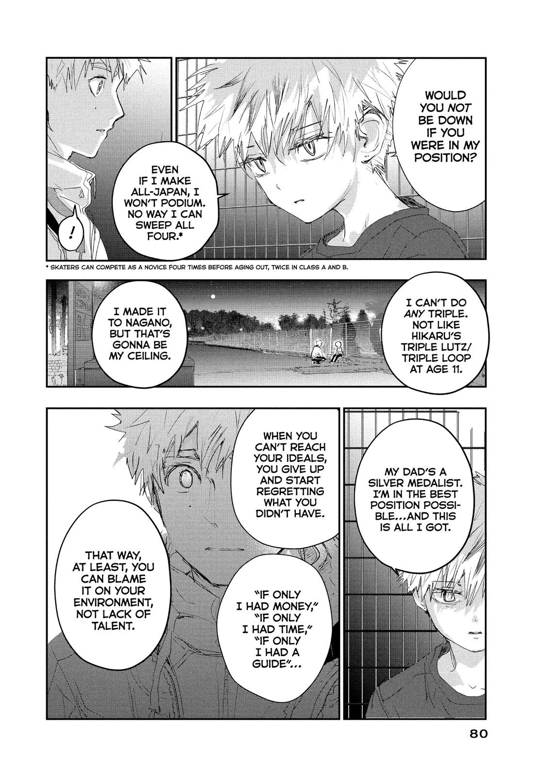 Medalist manga, chapter 13, page 17 of 31